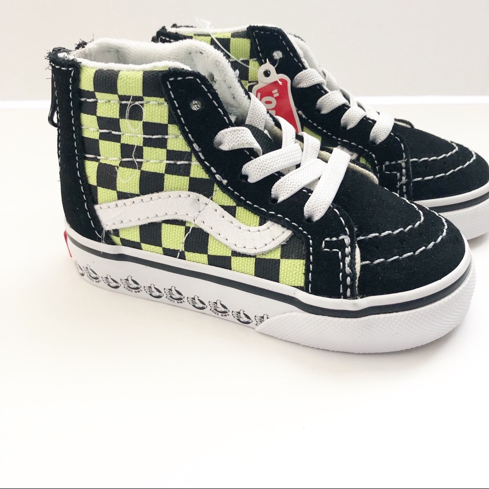 Vans checkered toddler size 5